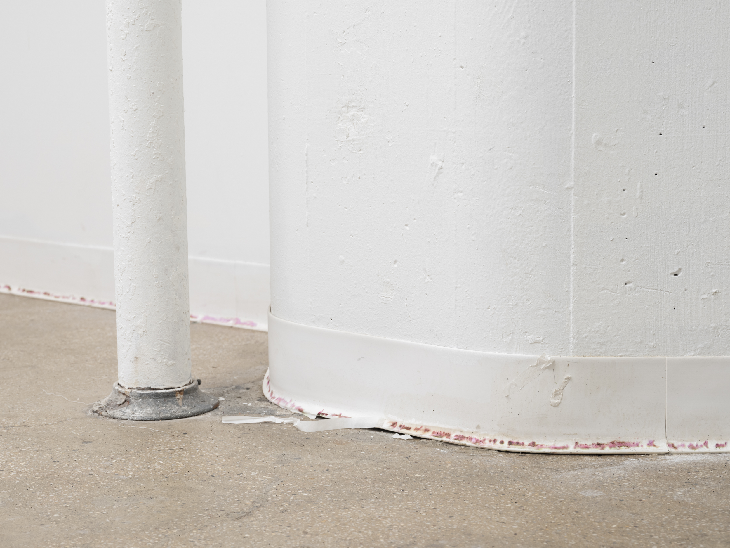 residues from 5-hour durational performance 'Iteration No.2'