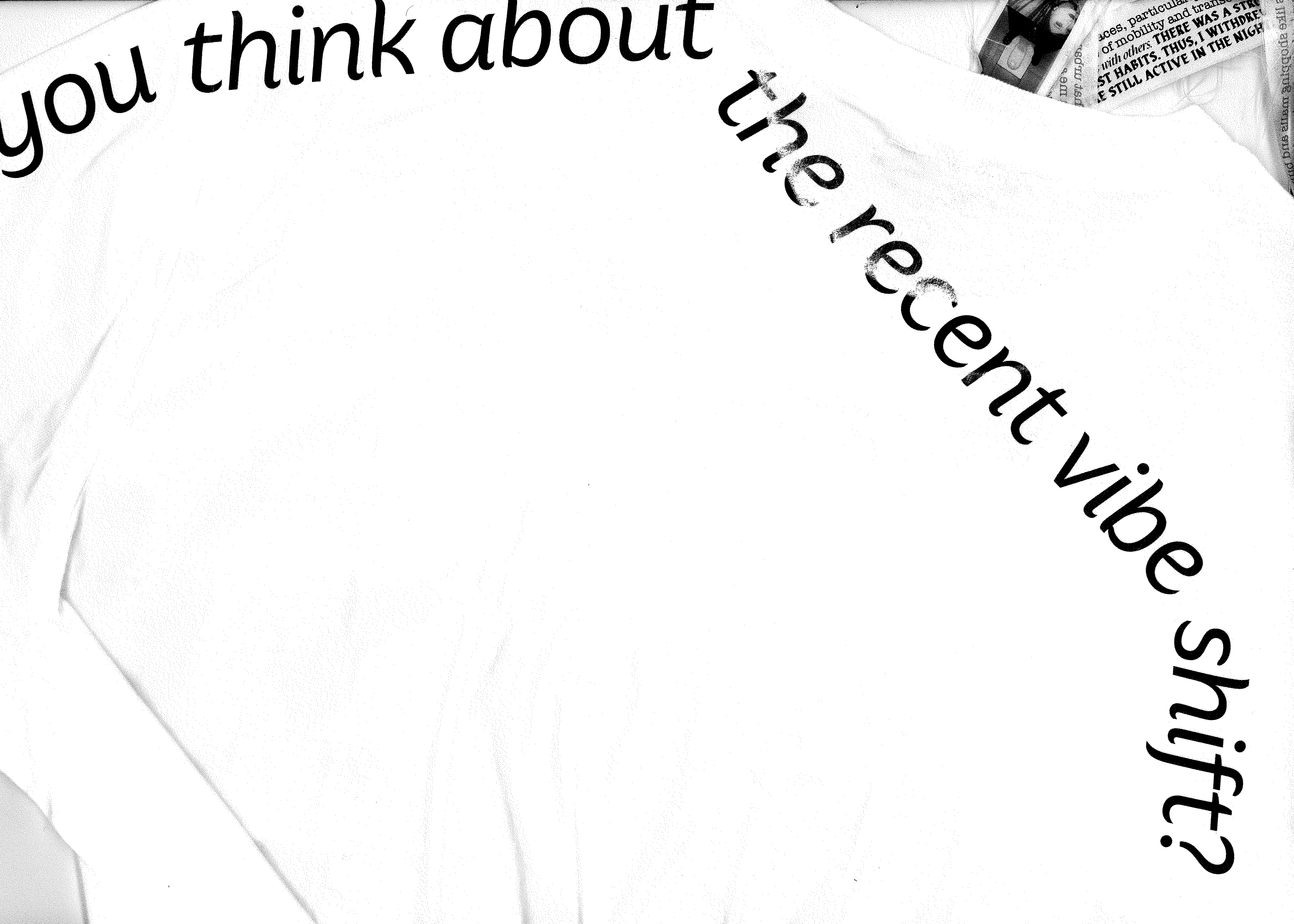 a scanned image of intimate shirt publication