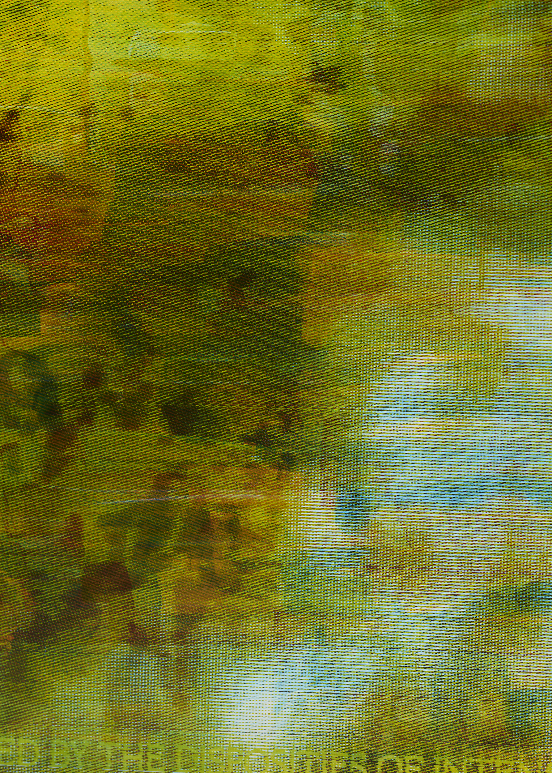 thinking about dispositif from Lyotard's Libidinal Economy and made this piece collaging different layers of impression of paper together